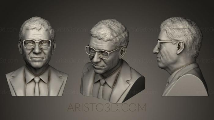 Busts and bas-reliefs of famous people (BUSTC_0062) 3D model for CNC machine